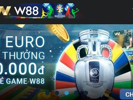 Vui EURO – Nhận thưởng 500 VND mỗi ngày với thẻ game W88 